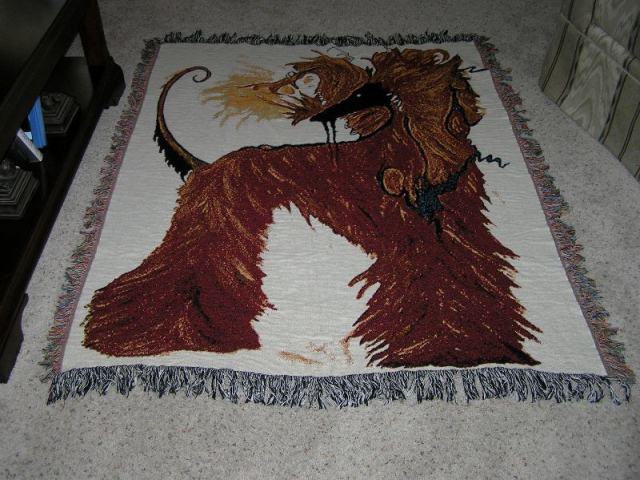 Afghan Woven Blanket Throw